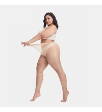 Women Super Large Size Breathable Elastic Thin Seductive Leggings Silk Stockings Socks